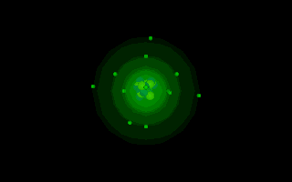Schalen-Atommodell nach Bohr