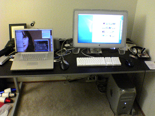moderne Computeranlage